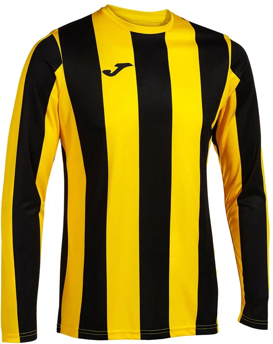 Joma Inter Classic T-shirt Met Lange Mouwen Geel,Zwart 2XL Man