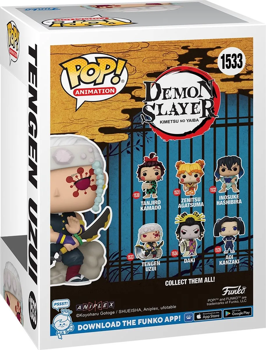 Funko Pop! Demon Slayer Tengen Uzui - 75574 - Multicolor