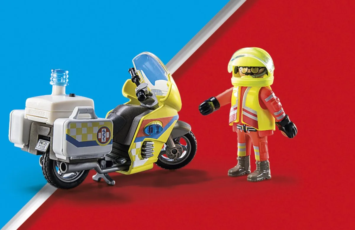 Playmobil City Life Noodmotorfiets 71205 - Multicolor