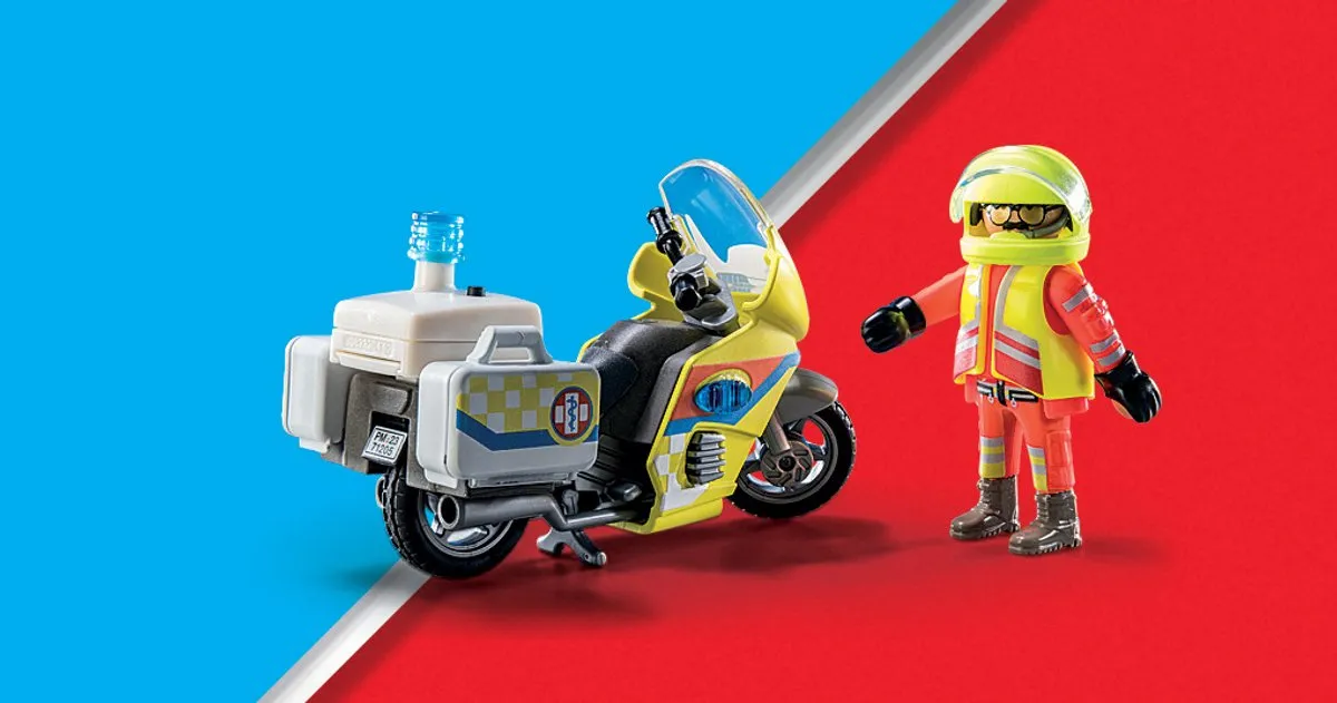 Playmobil City Life Noodmotorfiets 71205 - Multicolor