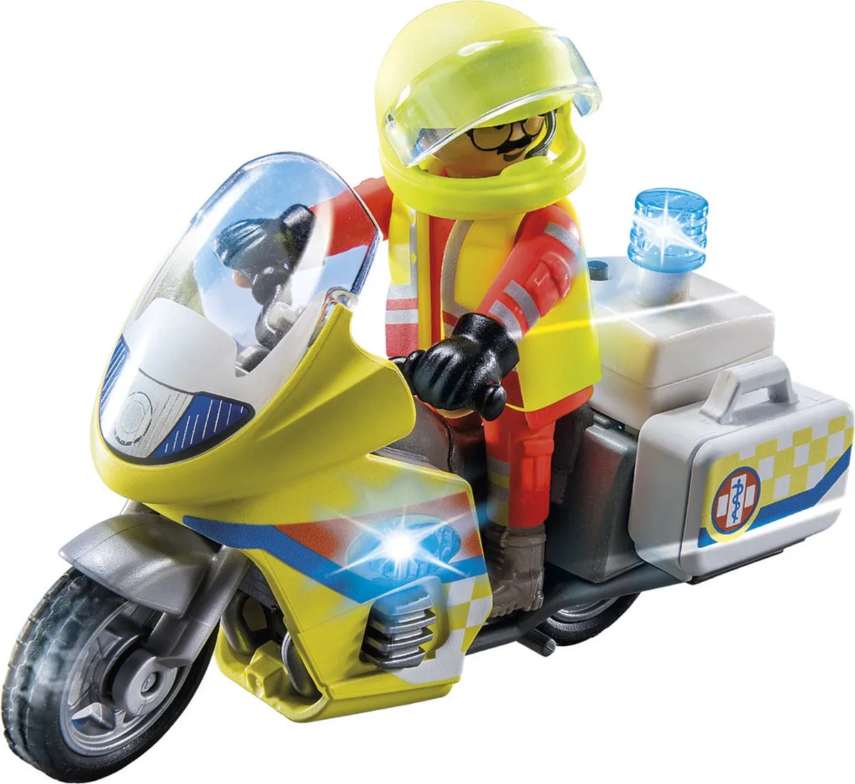 Playmobil City Life Noodmotorfiets 71205 - Multicolor