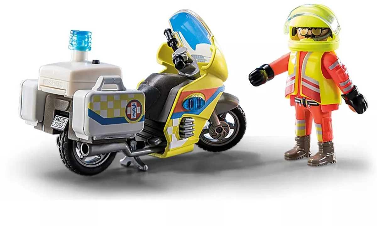 Playmobil City Life Noodmotorfiets 71205 - Multicolor