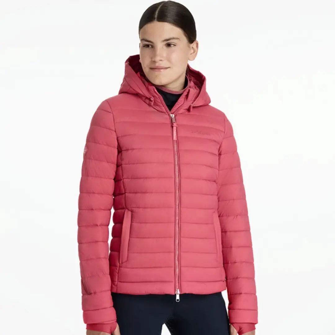 LeMieux Puffer Jas Ruby Kids Cranberry