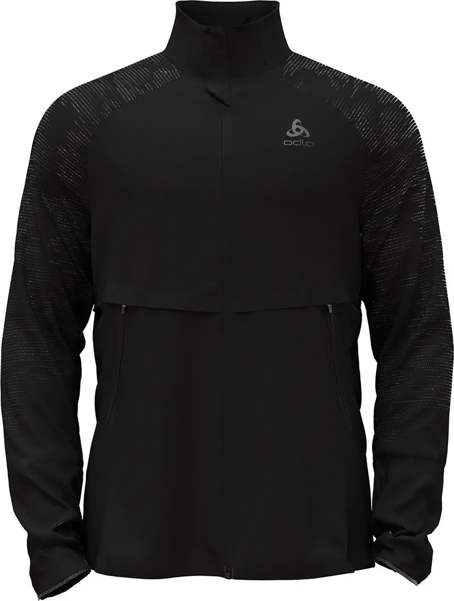 Odlo Odlo Jacket Zeroweight Pro Warm Reflect ZWART