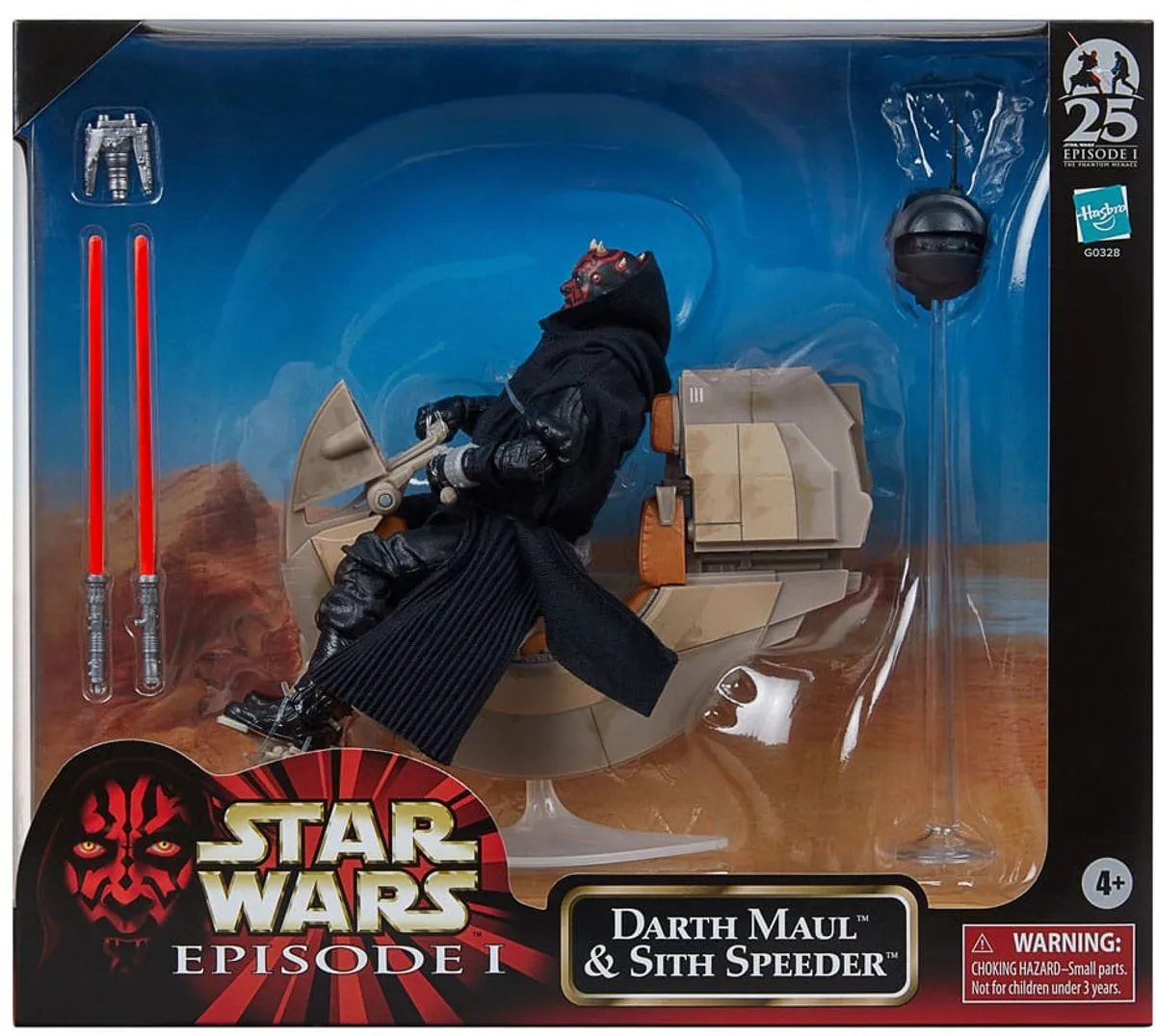 Hasbro Star Wars Black Series Darth Maul Sith Speeder - HASG0328 - Multicolor
