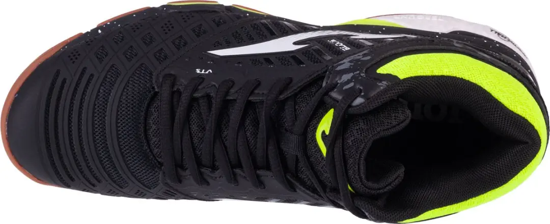 Joma V.blok Indoor Sportschoenen 45 - Zwart/Fluo Geel - afbeelding 4 van 5
