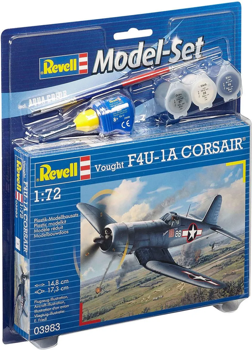 Revell Vought F4U-1D Corsair Modelbouwpakket 1:72