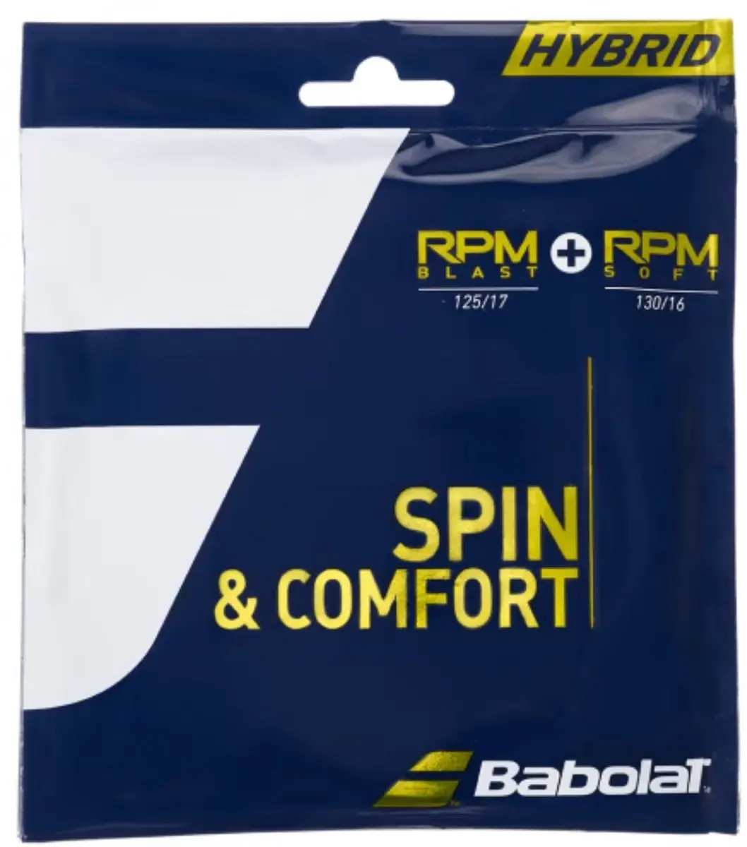 Babolat RPM Blast + RPM Soft Tennis Bespanning Zwart