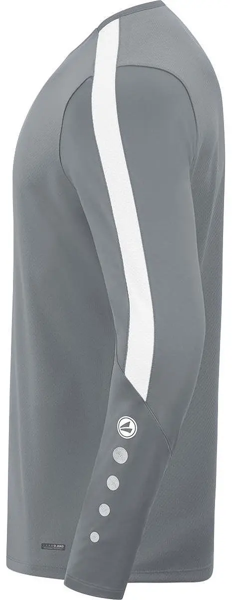 JAKO Power Sweater Heren - Steengrijs S