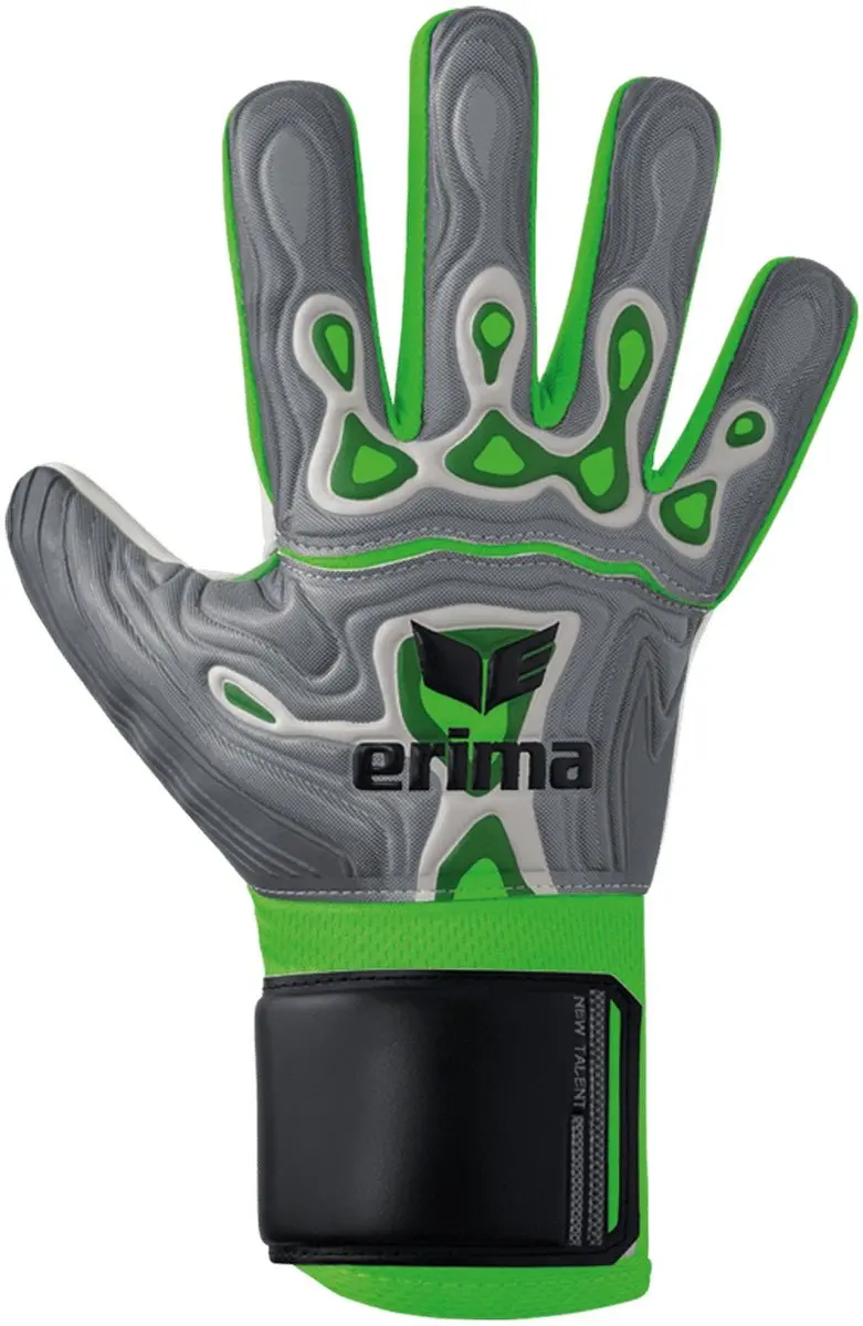 Erima Flex-Ray New Talent Keepershandschoenen Kinderen 3 - Grijs/ Groen