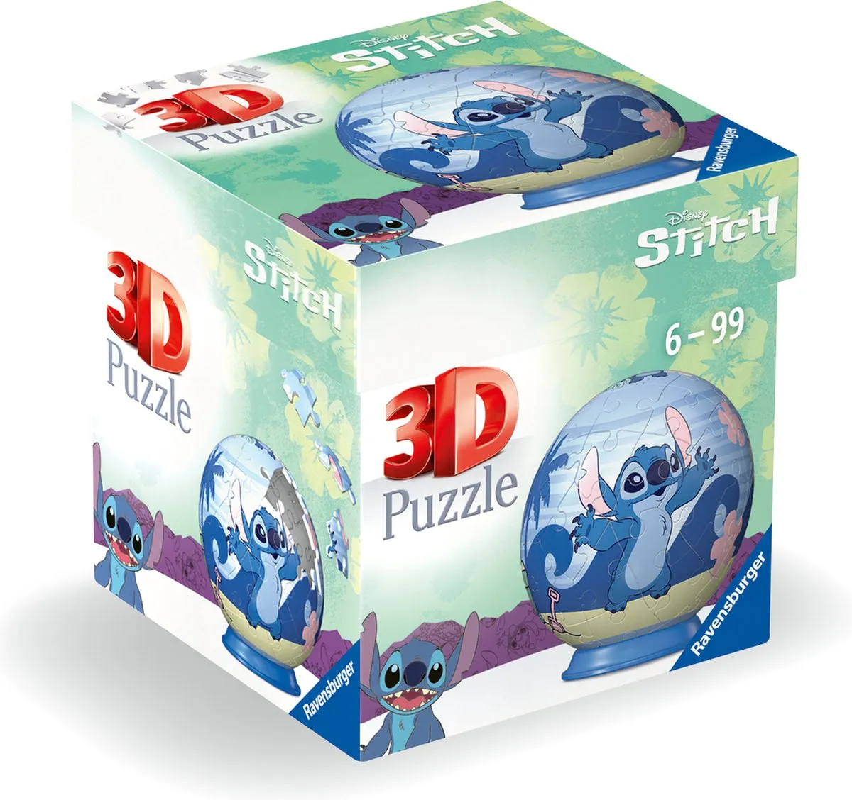 Ravensburger Disney Stitch 3D Puzzelbal 55 Stukjes - MPN 11597
