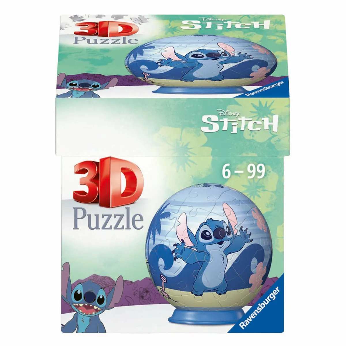 Ravensburger Disney Stitch 3D Puzzelbal 55 Stukjes - MPN 11597