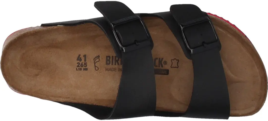 BIRKENSTOCK sandaal Arizona Super Grip Gr.44 zwart Birko Flor DIN...