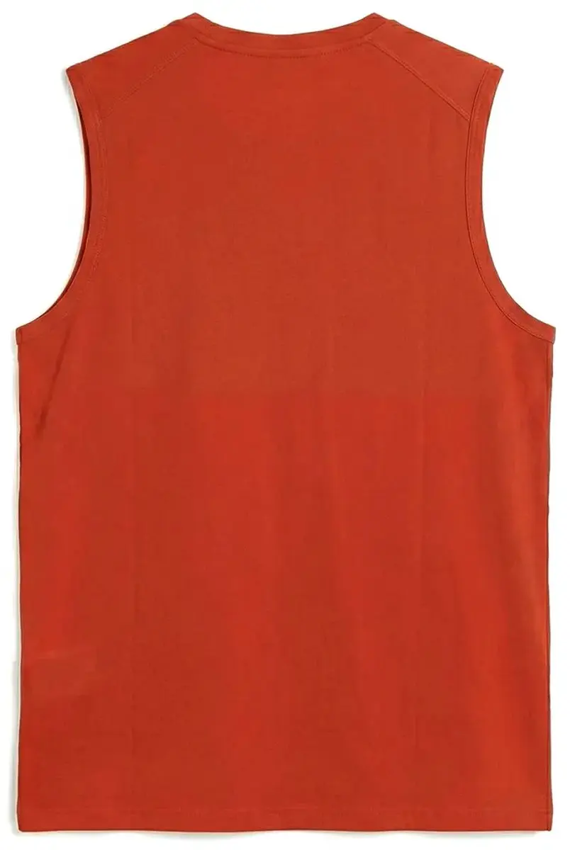 Kappa Ileo Mouwloos T-shirt - M - Oranje