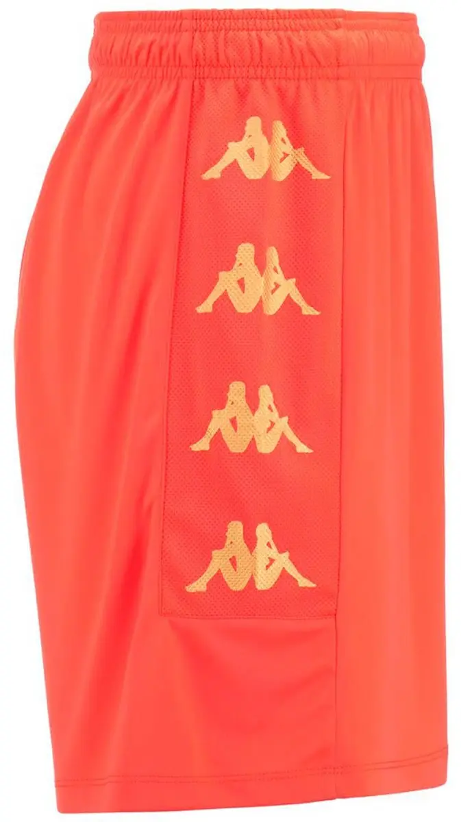 Kappa Gondo Korte Broek - M - Orange Flame
