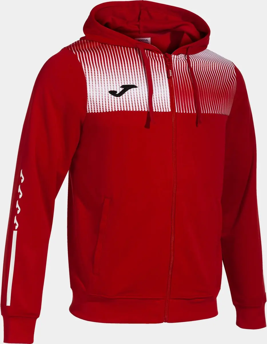 Joma Eco Supernova Sweatshirt Met Rits Rood XL Man
