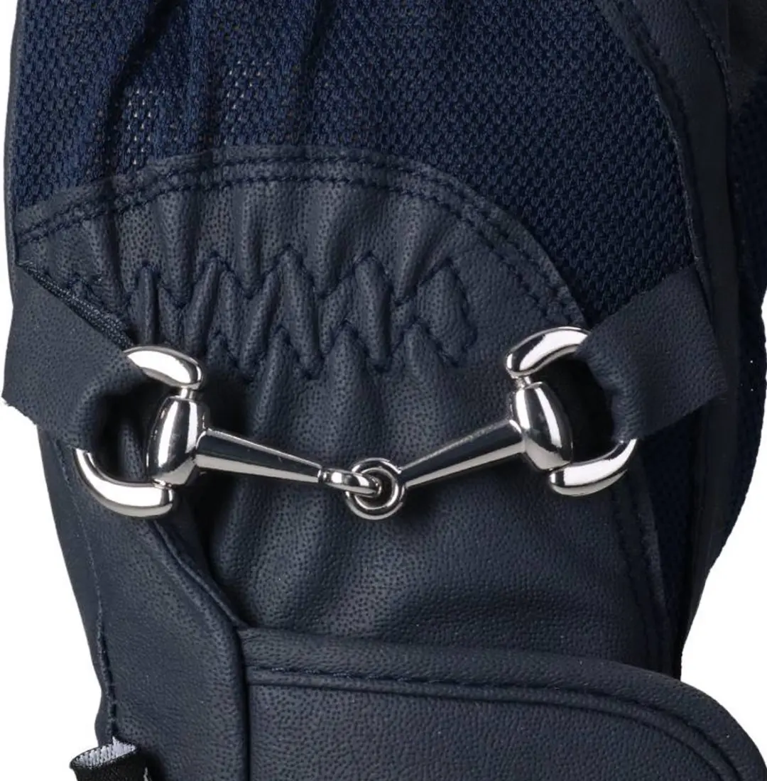 QUUR Qbits Handschoenen - L Donkerblauw-zilver