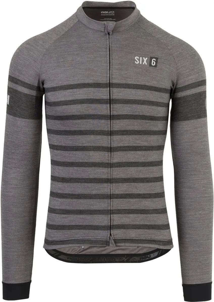 AGU Merino Fietsshirt Lange Mouwen SIX6 Heren
