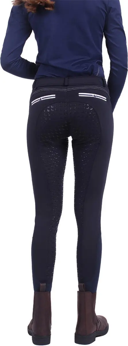 QHP Rijbroek Emma Softshell Navy - 44 - afbeelding 5 van 6