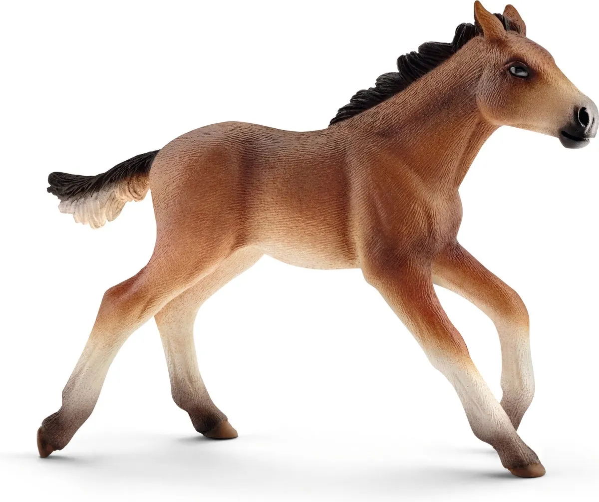 Schleich Mustang Veulen 13807 - Bruin
