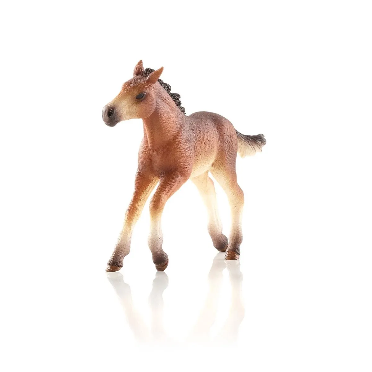 Schleich Mustang Veulen 13807 - Bruin