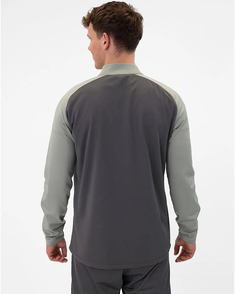 Jako Iconic Polyestervest Heren - Zachtgrijs/Mintgroen - M