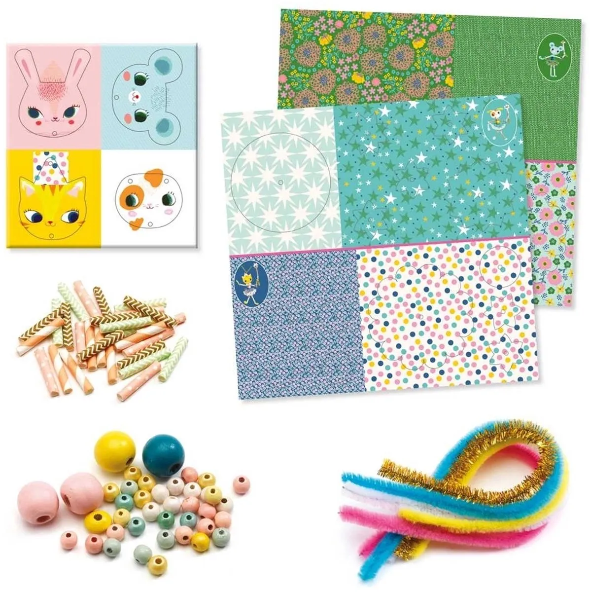 Djeco My Fairies Creatief Papier - Multicolor