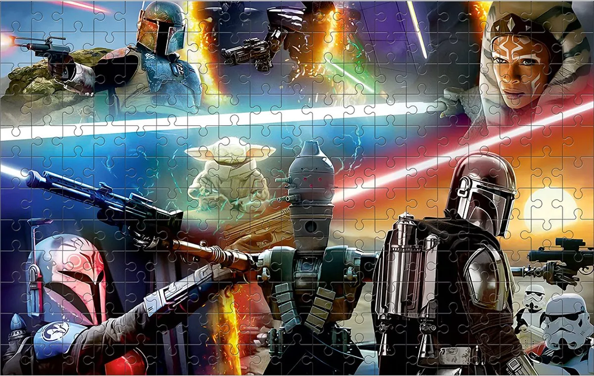 Ravensburger The Mandalorian Crossfire Legpuzzel 300 Stuks - Multicolor