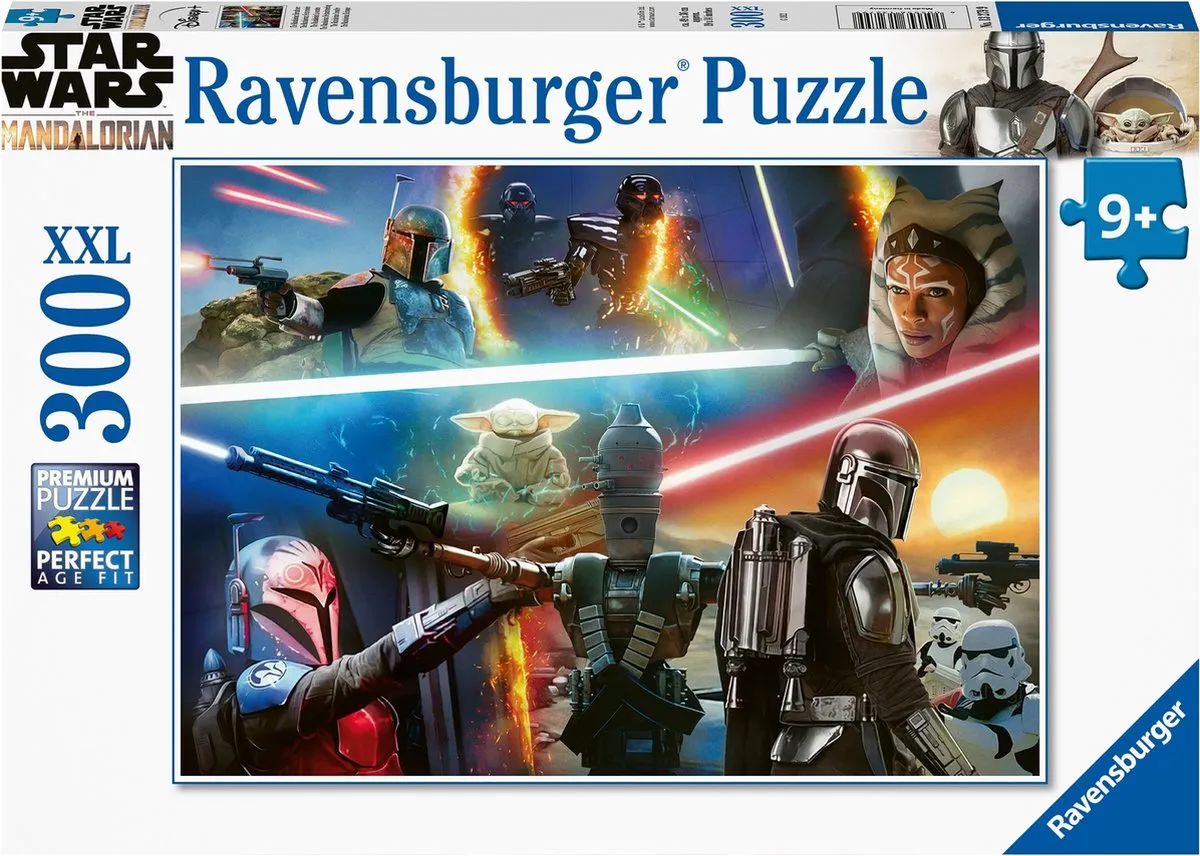 Ravensburger The Mandalorian Crossfire Legpuzzel 300 Stuks