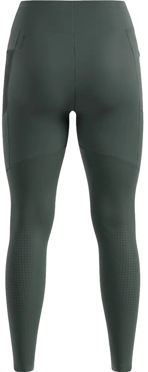 ODLO Zeroweight Warm Reflective Leggings - S - Groen