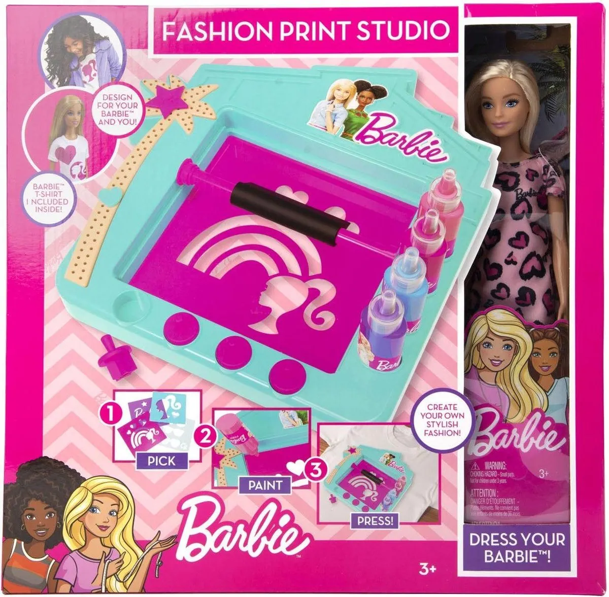 Barbie Kleding Ontwerpstudio - Pop 5343