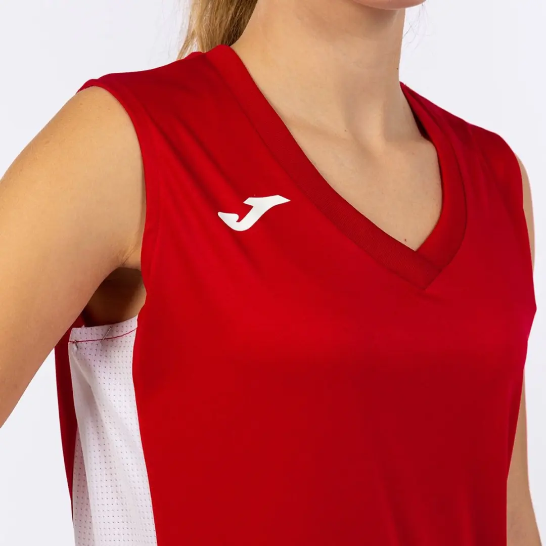 Joma Atlanta Set Zonder Mouwen - Rood XL - afbeelding 4 van 5