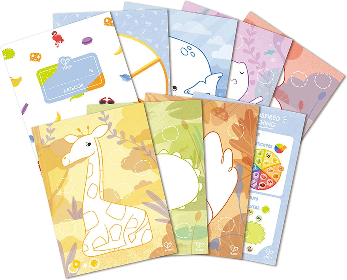 Hape Kleurpotloden Multicolor - 6 Stuks