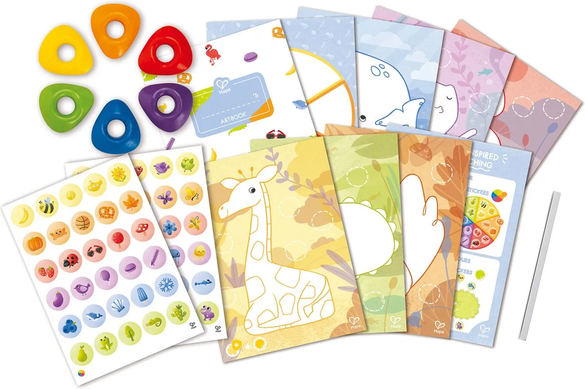 Hape Kleurpotloden Multicolor