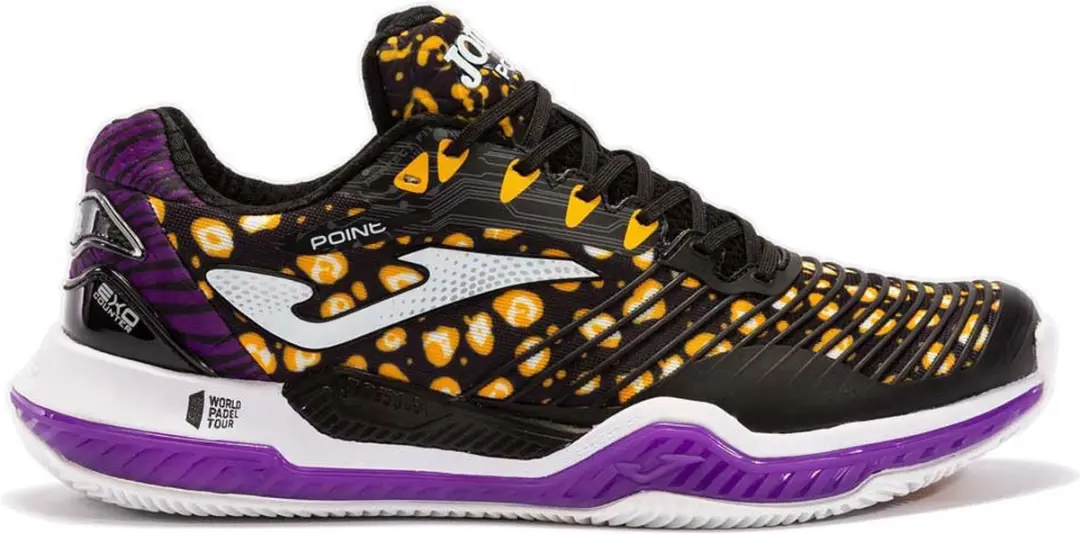 Joma WPT Alba Galan T.Point - Maat 40 - Zwart/Paars - afbeelding 2 van 6