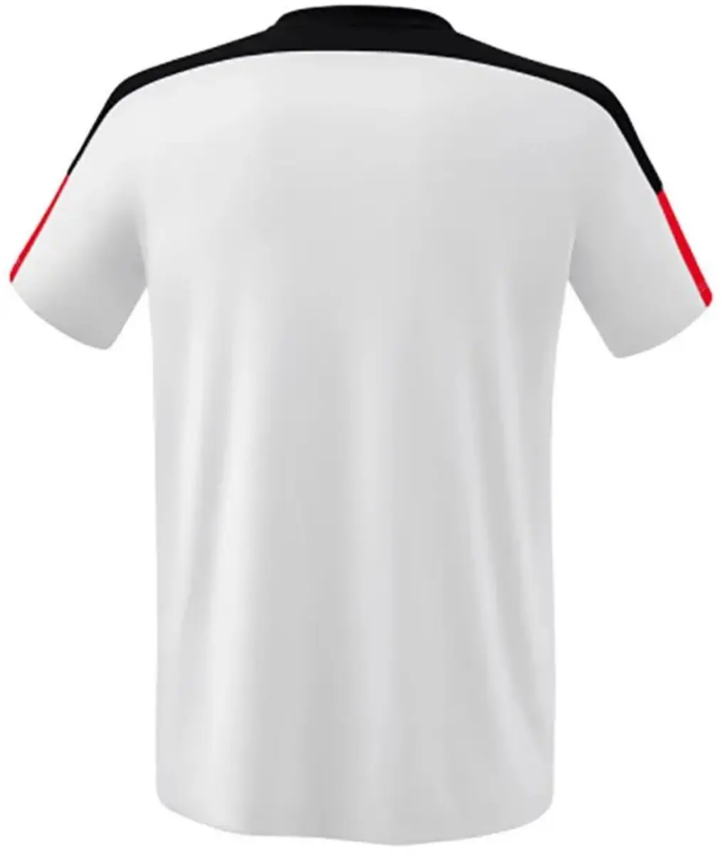 Erima Change Heren T-shirt - M - Rood/Zwart/Wit