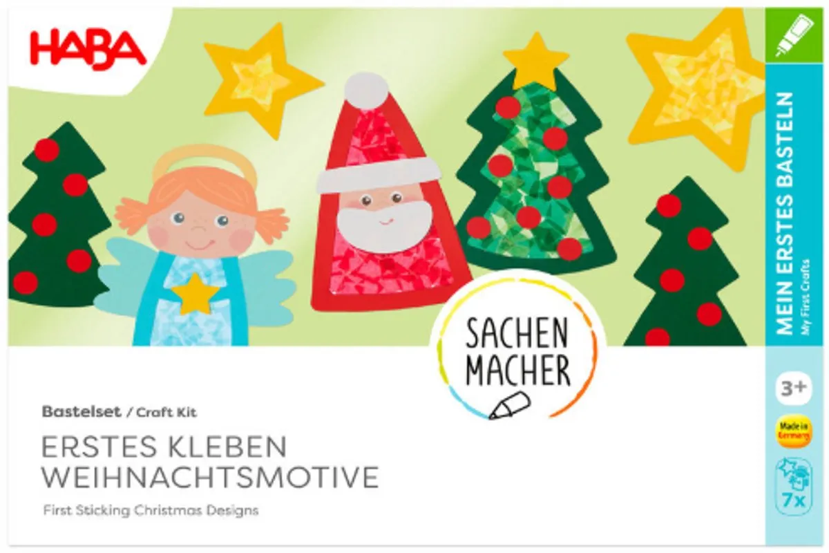 Haba Knutselpakket Eerste Plakset Kerstmotieven