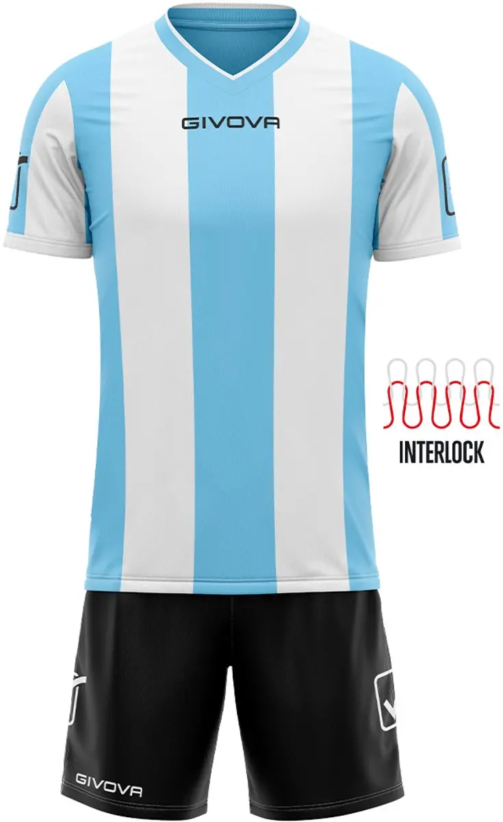 Sportset Givova Catalano Hemelwit Blauw