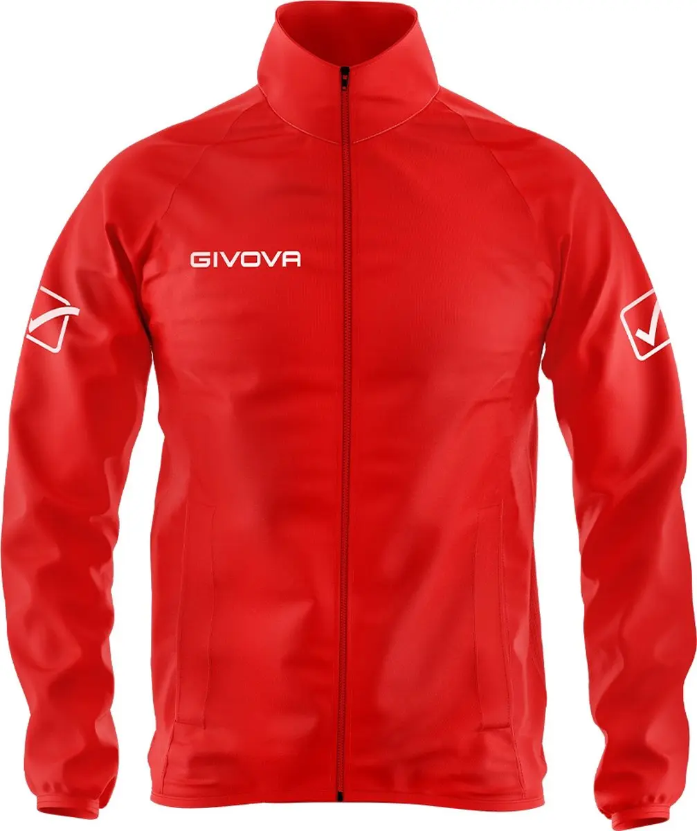 Givova Rain Basico Jas Rood XL Man