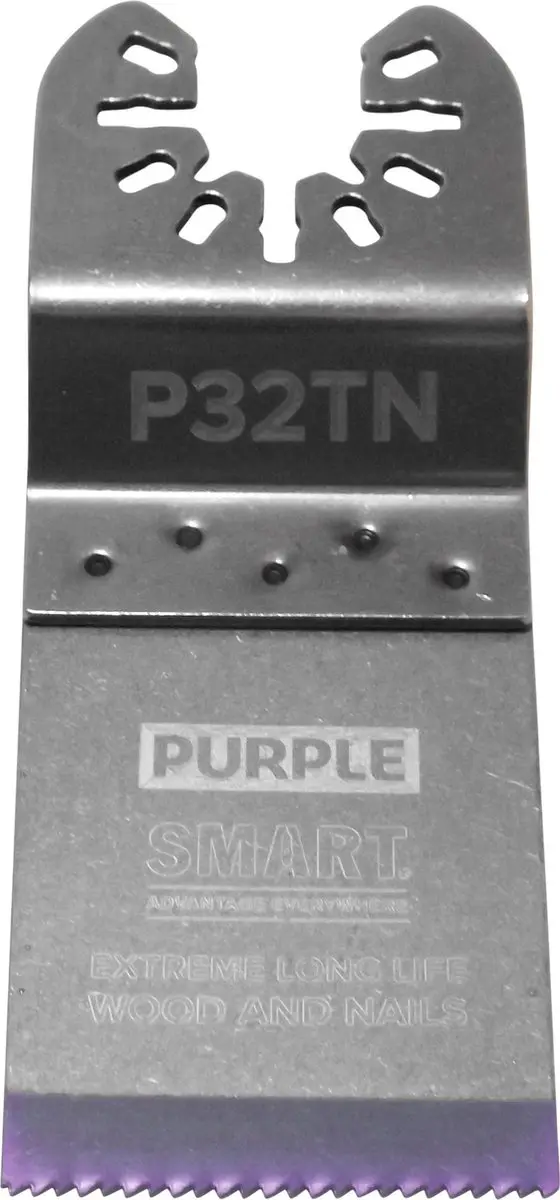 SMART Purple Multitool Zaagblad Bi-metaal 32x52mm - 10 Stuks