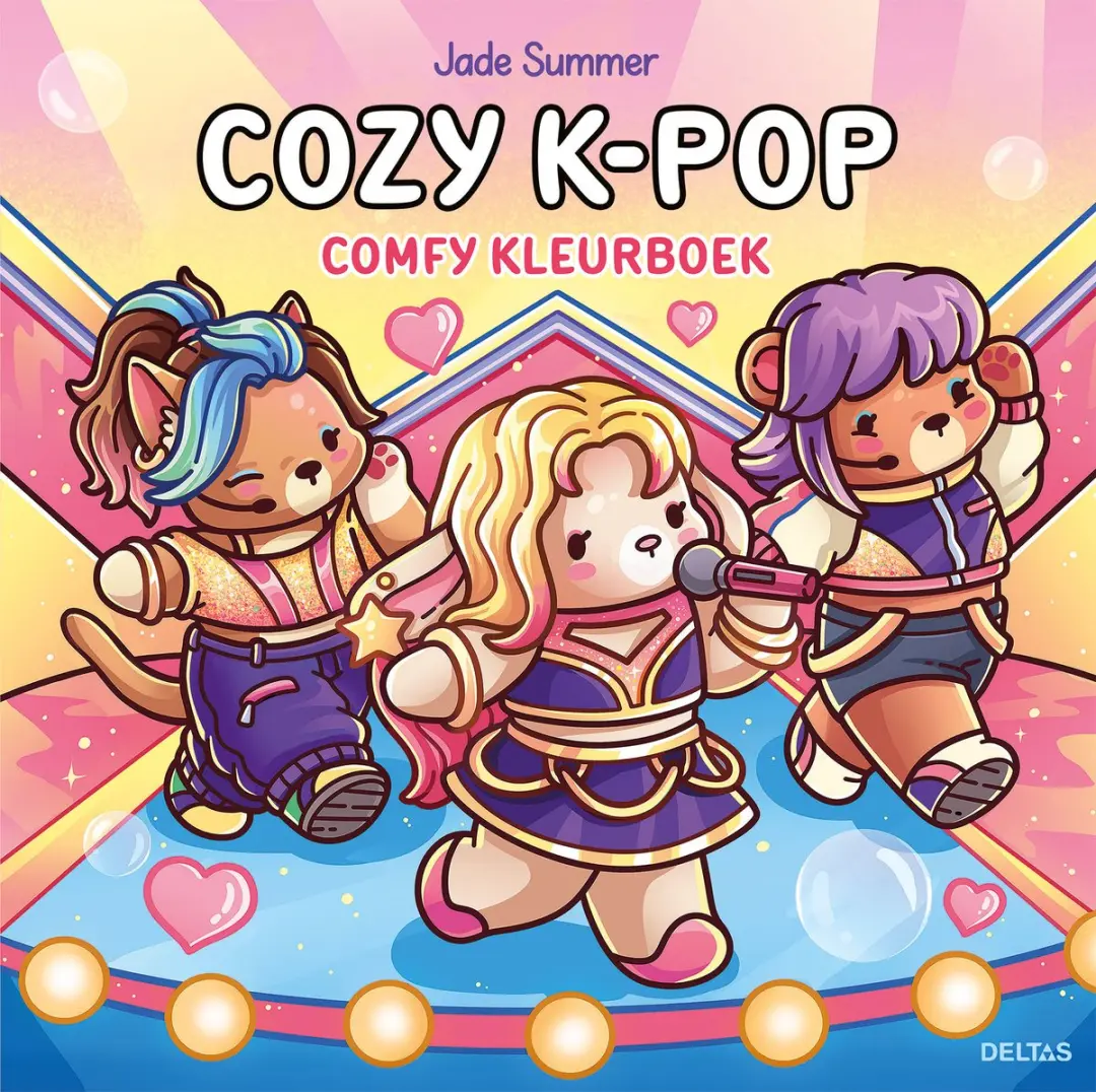 Cozy K-Pop Puzzelboek
