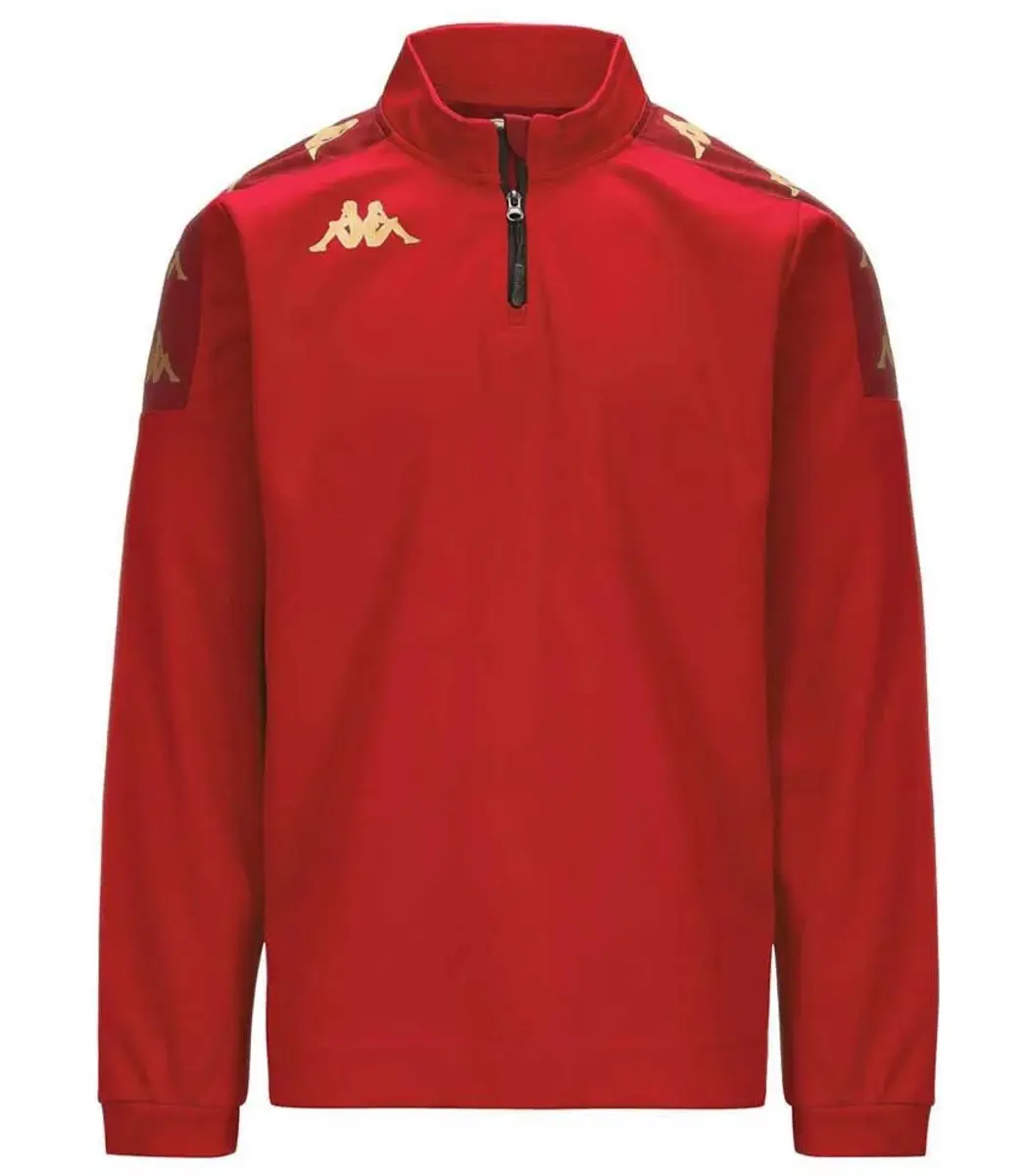 Kappa Gassolo Half Rits Sweatshirt - Rood XL