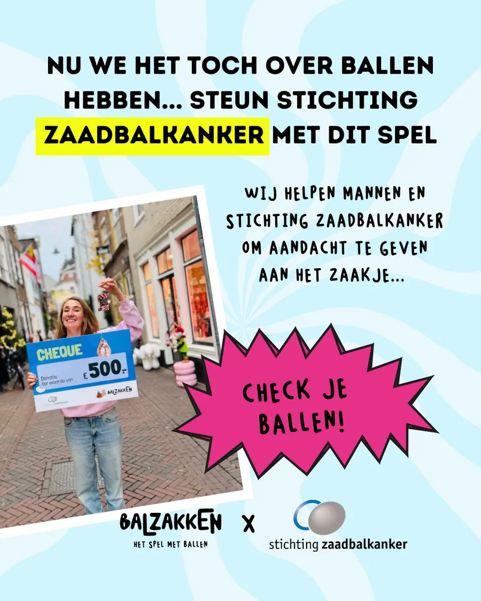 Balzakken Hilarisch Partyspel - 2-6 Spelers