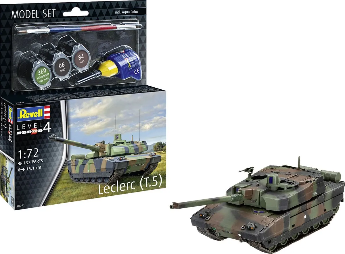 Revell 63341 Leclerc T5 Tank Modelbouwpakket 1:72