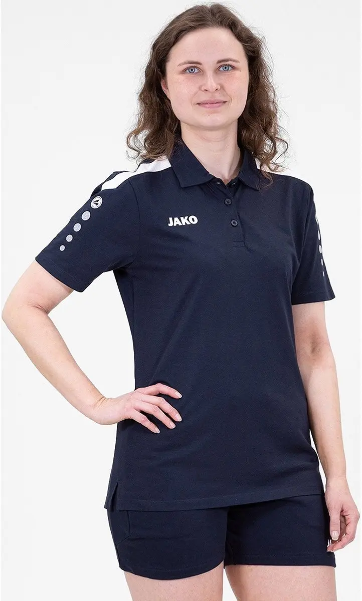 Jako Power Polo Dames 34 - Marine - afbeelding 6 van 6