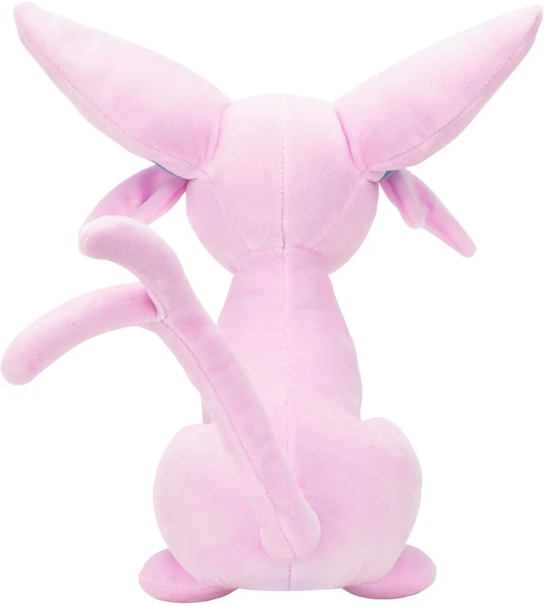 Pokémon Plush Espeon 20cm - Roze/ Groen