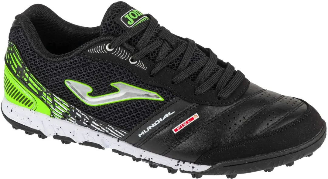 Joma Mundial 25 MUNS TF, Mannen, Zwart, Voetbalschoenen, maat: 43