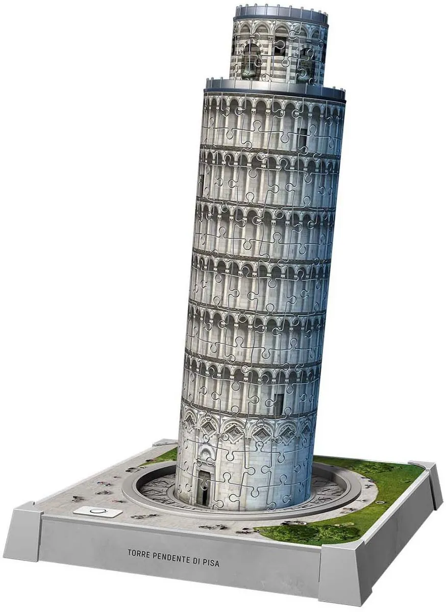 Ravensburger Iconics Scheve Toren van Pisa 3D Puzzel 3231 Stuks - Meerkleurig