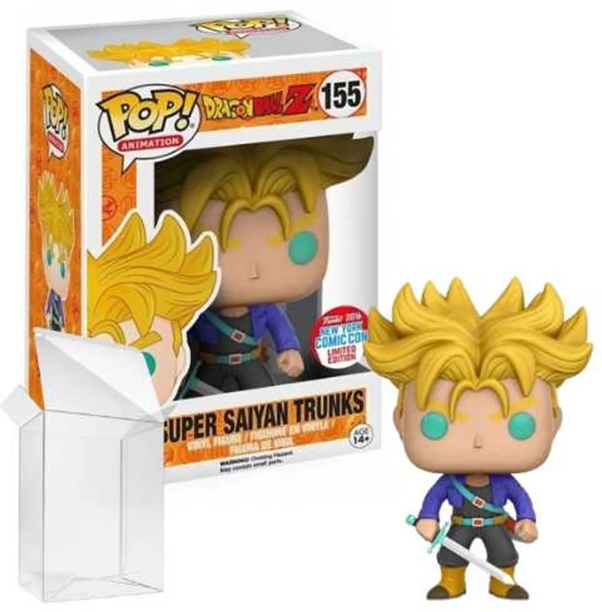 Funko Pop! Dragon Ball Z Super Saiyan Trunks #155