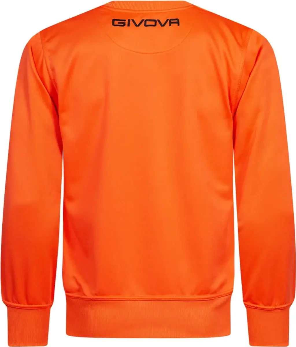 Givova Polarfleece One Sportswearshirt - M - Oranje - afbeelding 4 van 6